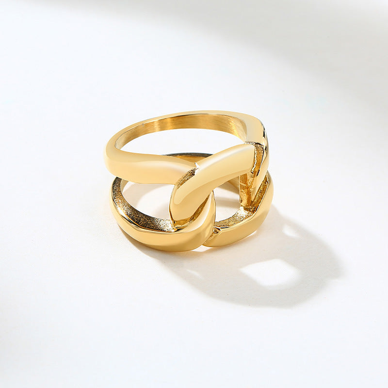 Cross-Border Jewelry Stainless Steel Chain Ring Holder