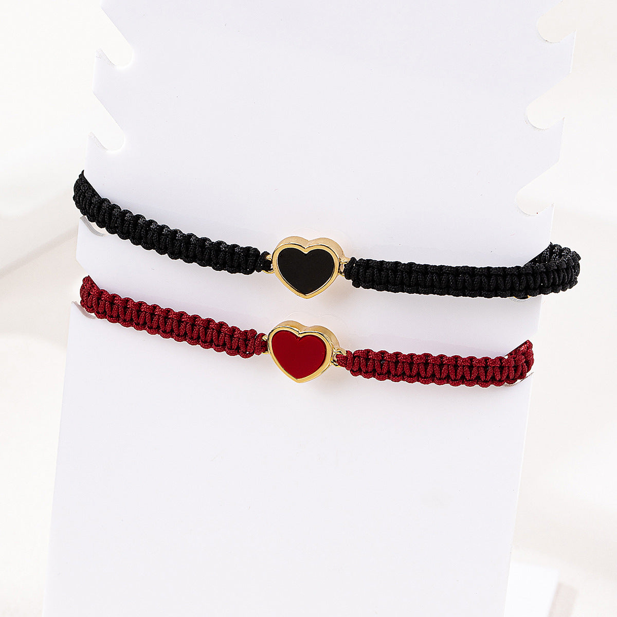 Fashionable Woven Rope Love Bracelets Set for Couples