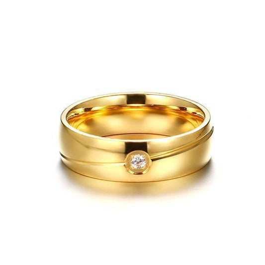 Fashion Titanium Steel Men's And Women's Rings Wholesale