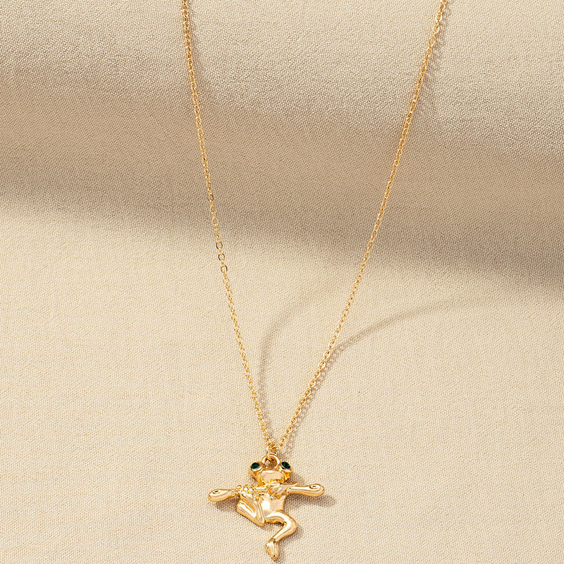 Frog Charm Necklace - Vienna Verve Collection