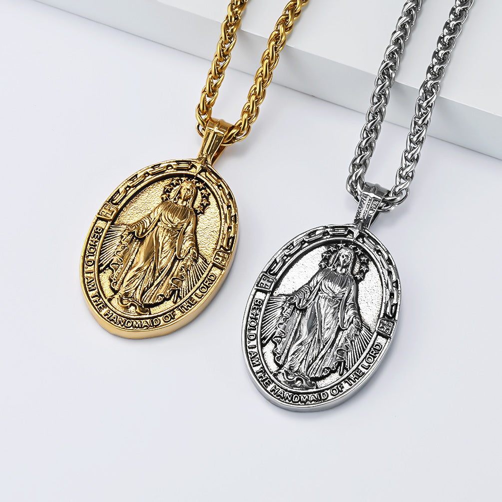 Stainless Steel Vintage Necklace