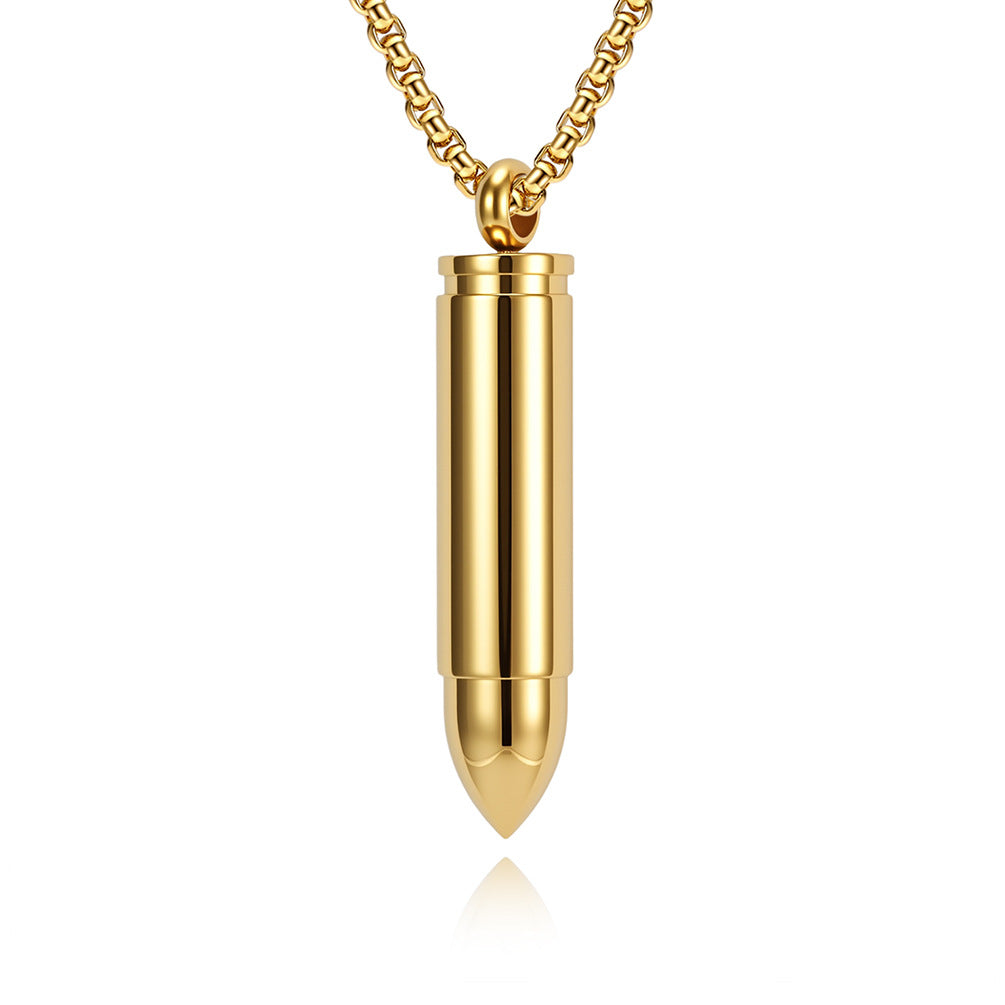 Modern Stainless Steel Necklace — Gold / Silver / Black