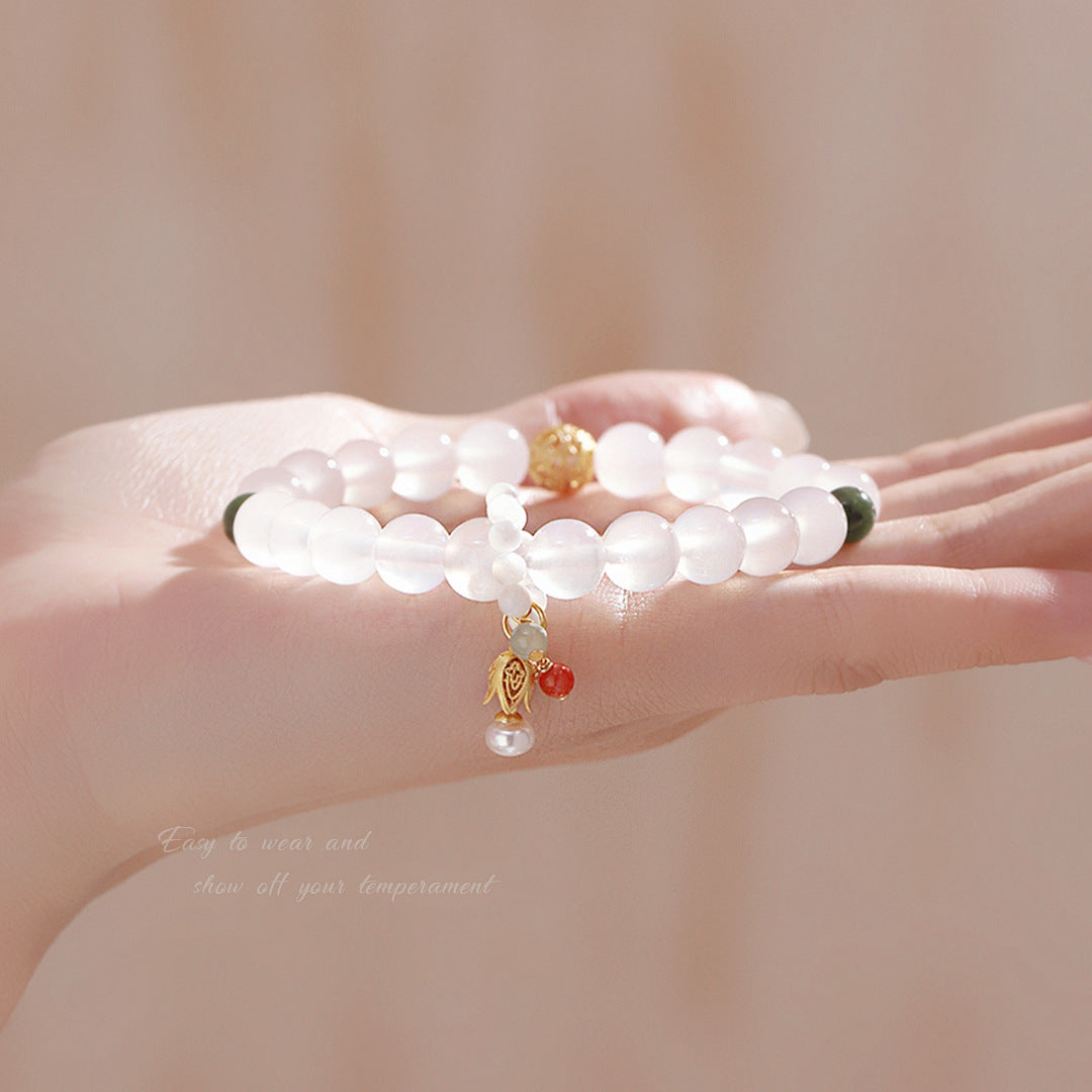 Morning Flower 925 Sterling Silver Women's Bracelet