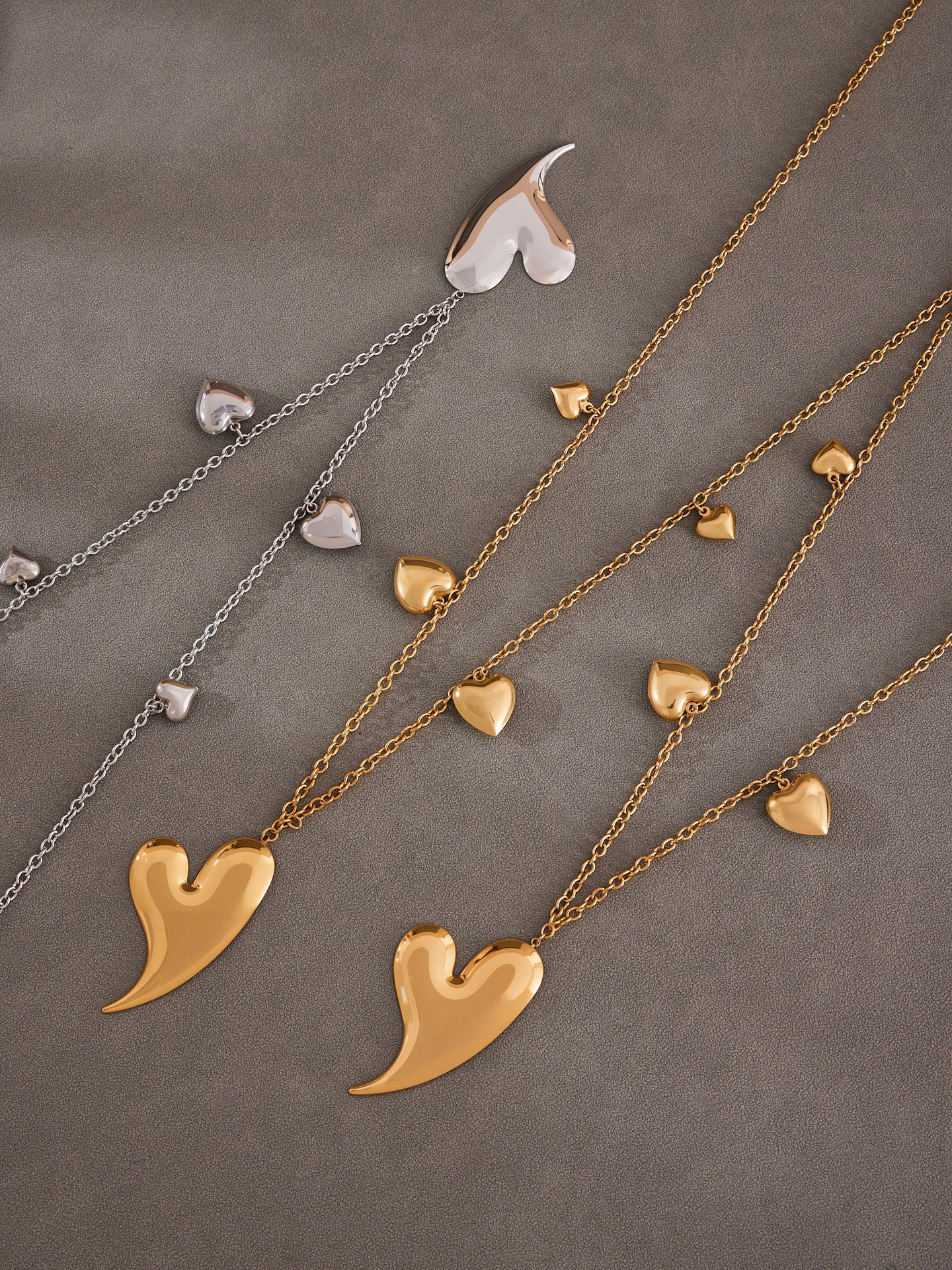 Planderful Gold Personalized Layered Necklace For Women