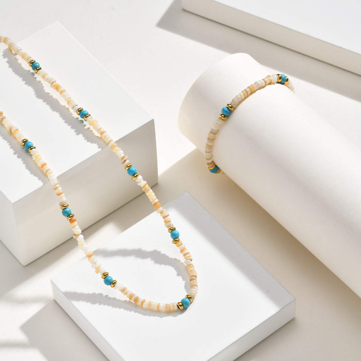 Turquoise Stainless Steel Bracelet