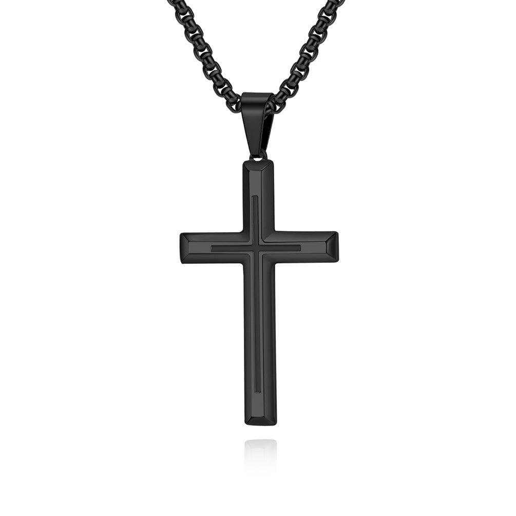 Stainless Steel Cross Necklace