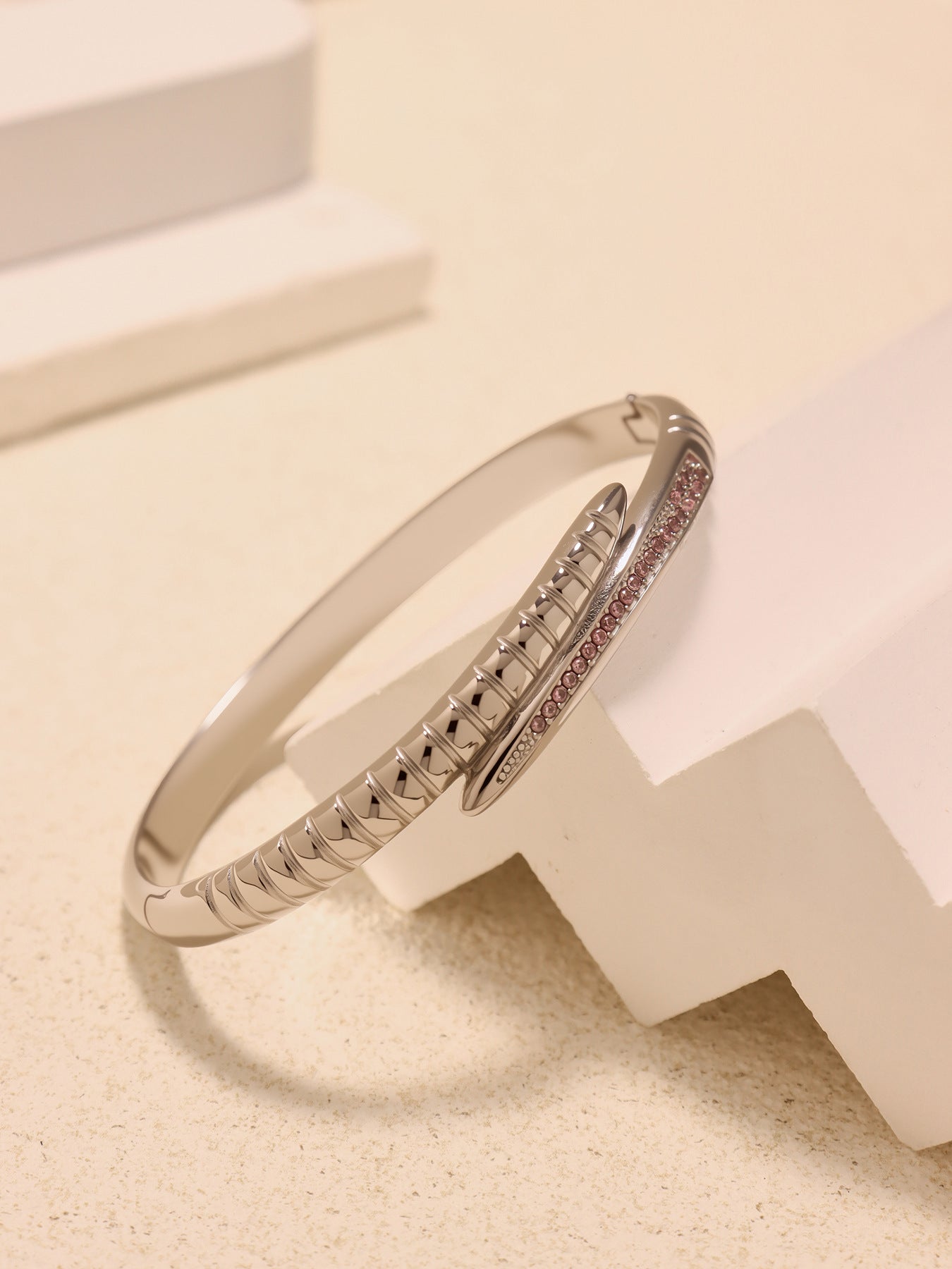 Planderful Everyday Genie Zircon Opening Bracelet Women