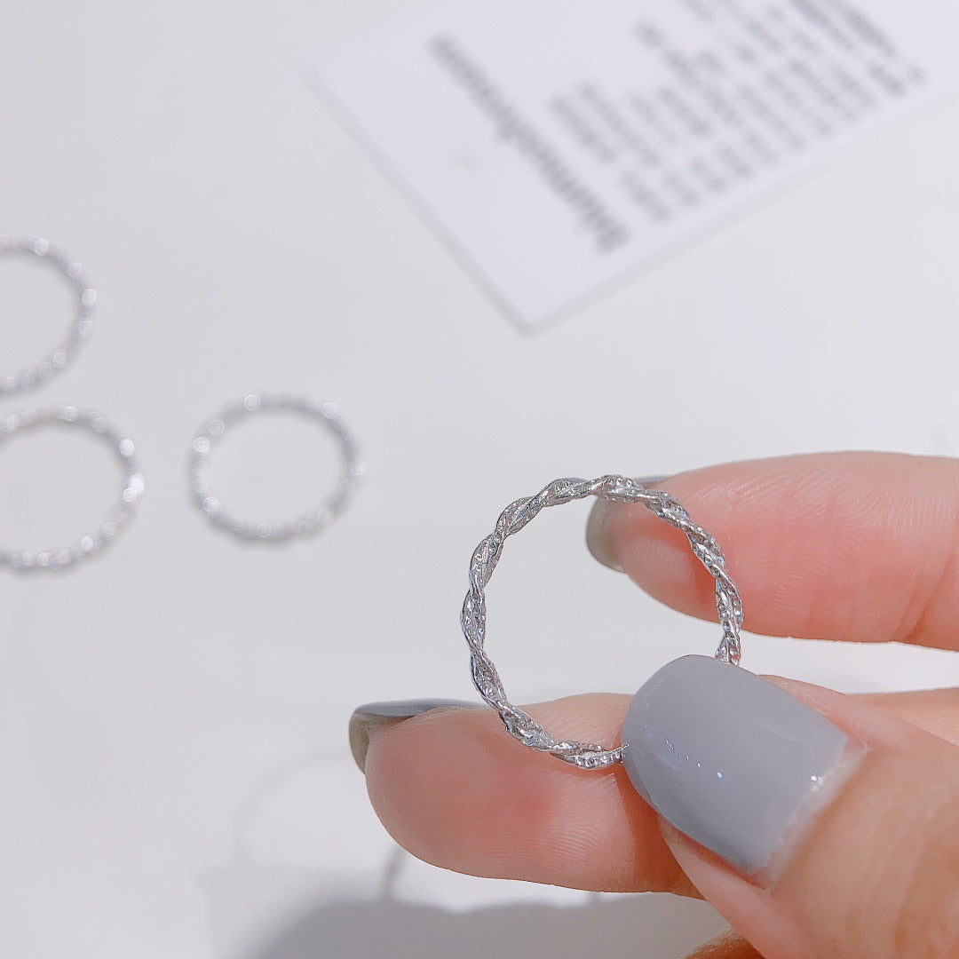 S999 Seiko 925 Sterling Silver Women's Ring