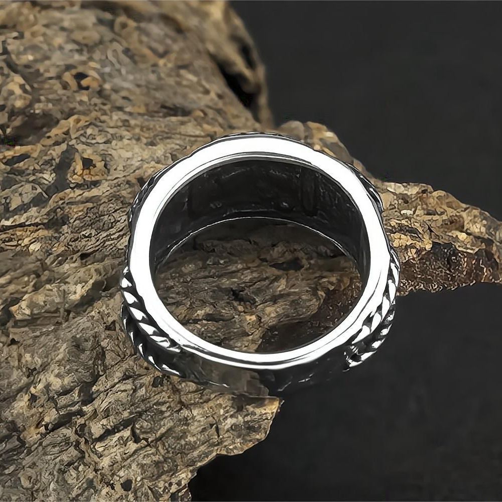 European And American Jewelry Wholesale Men's Titanium Steel Ring