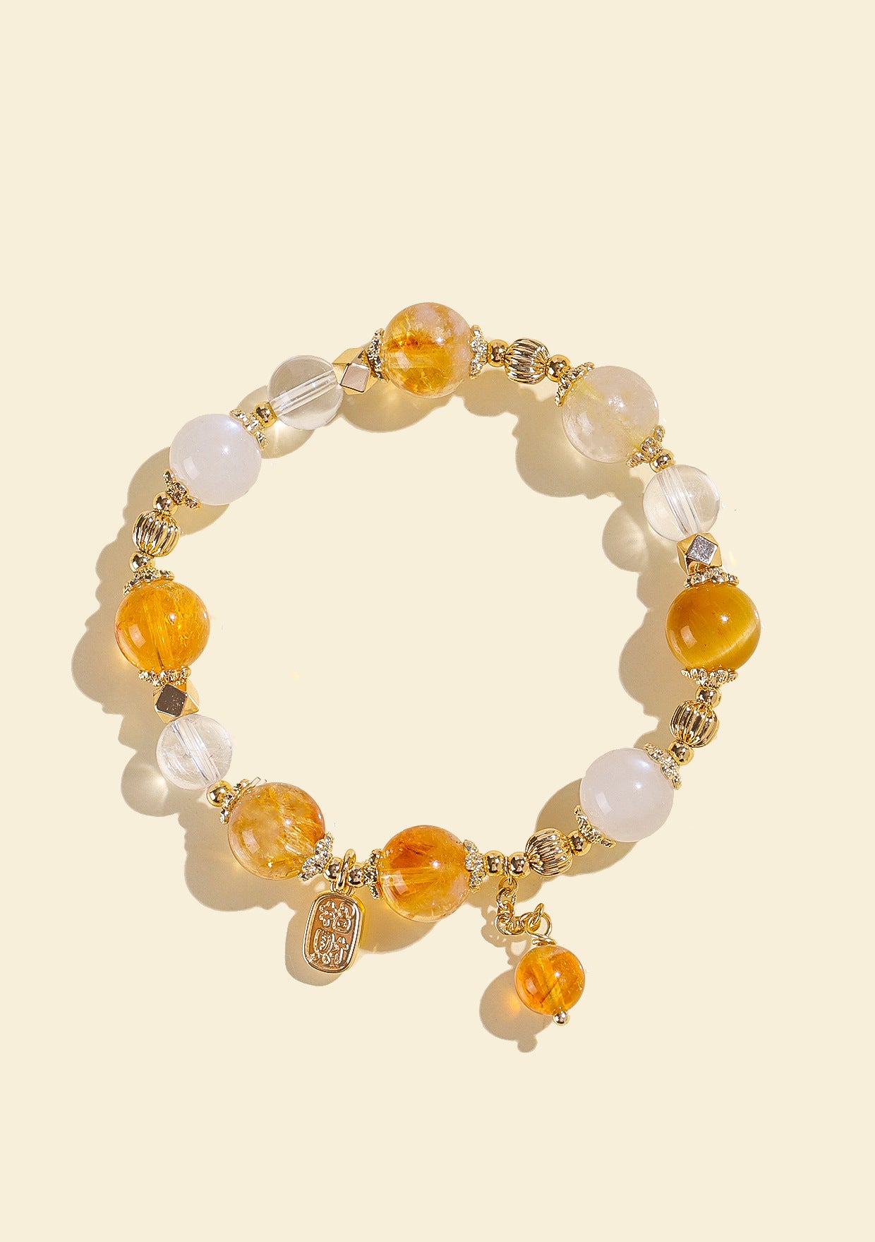 Planderful Fortune's Favor Bracelet – Multi-Treasure Crystal Design