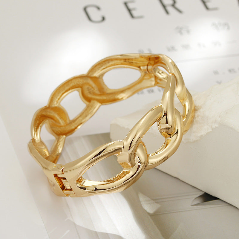 Vibrant Alloy Chain Bracelet from Planderful Collection Vienna Verve Line