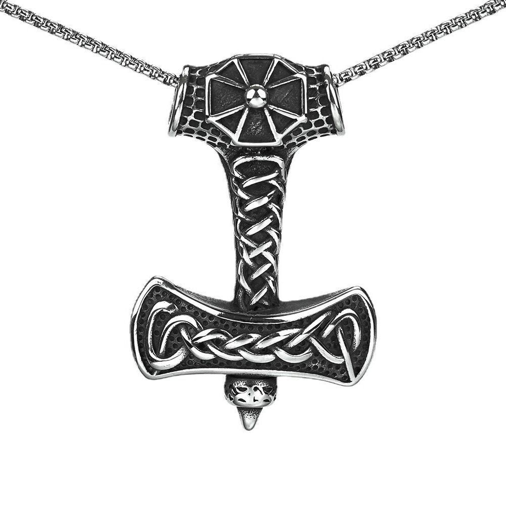 European And American Jewelry Titanium Steel Pendant Necklace