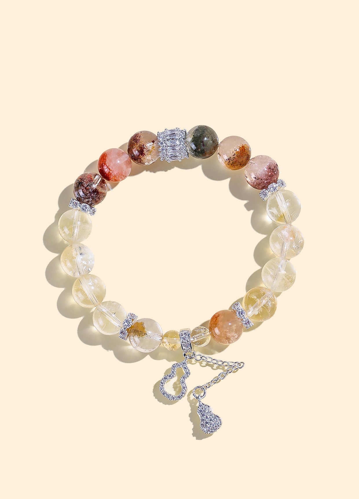Planderful Fortune's Favor Bracelet – Elegant Natural Crystal Design