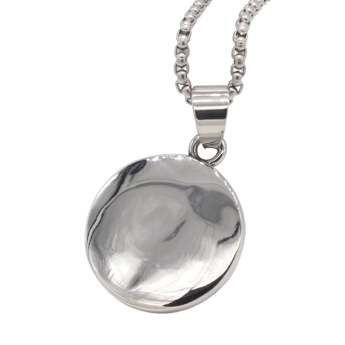 Planderful Jewelry Personalized Titanium Steel Pendant For Men Vintage Indian Inspired Design