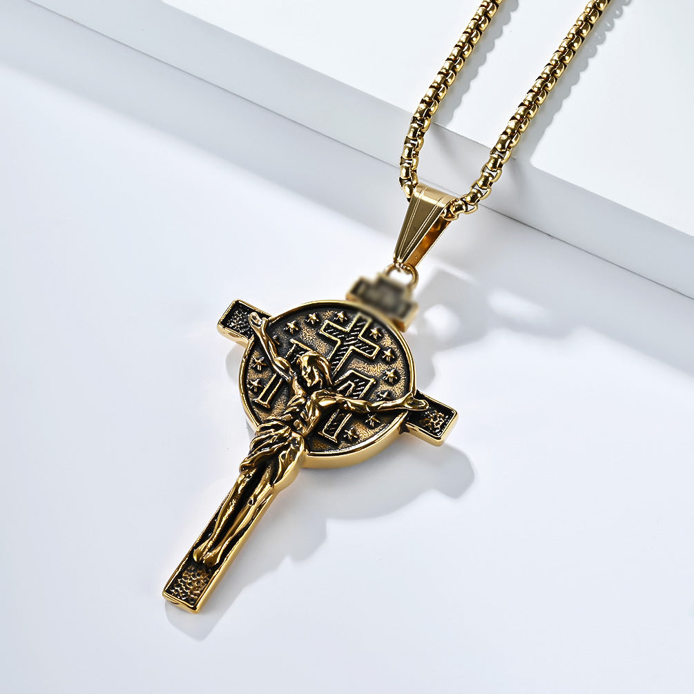 Steel Necklace – Vintage Gift For Him