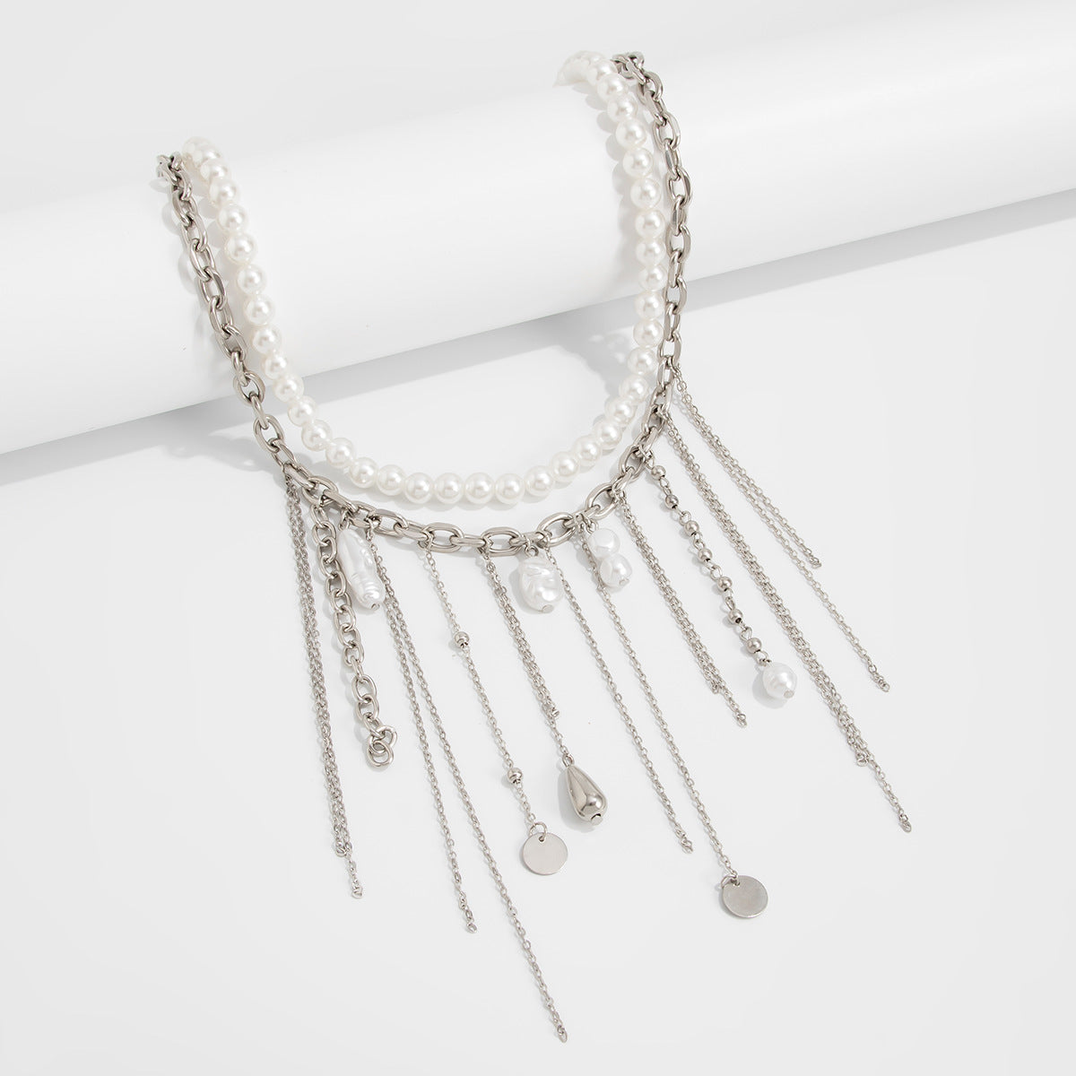 Planderful Vienna Verve Necklace – Elegant Multi-Layer Choker Design