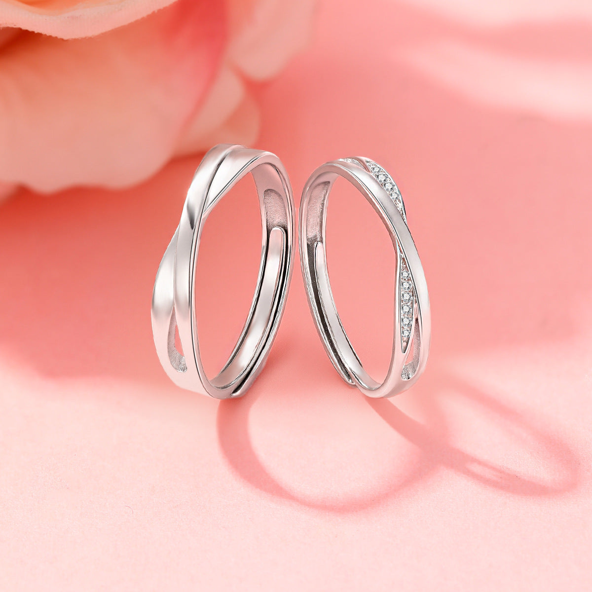 Mobius Male S925 Sterling Silver Women's Ring