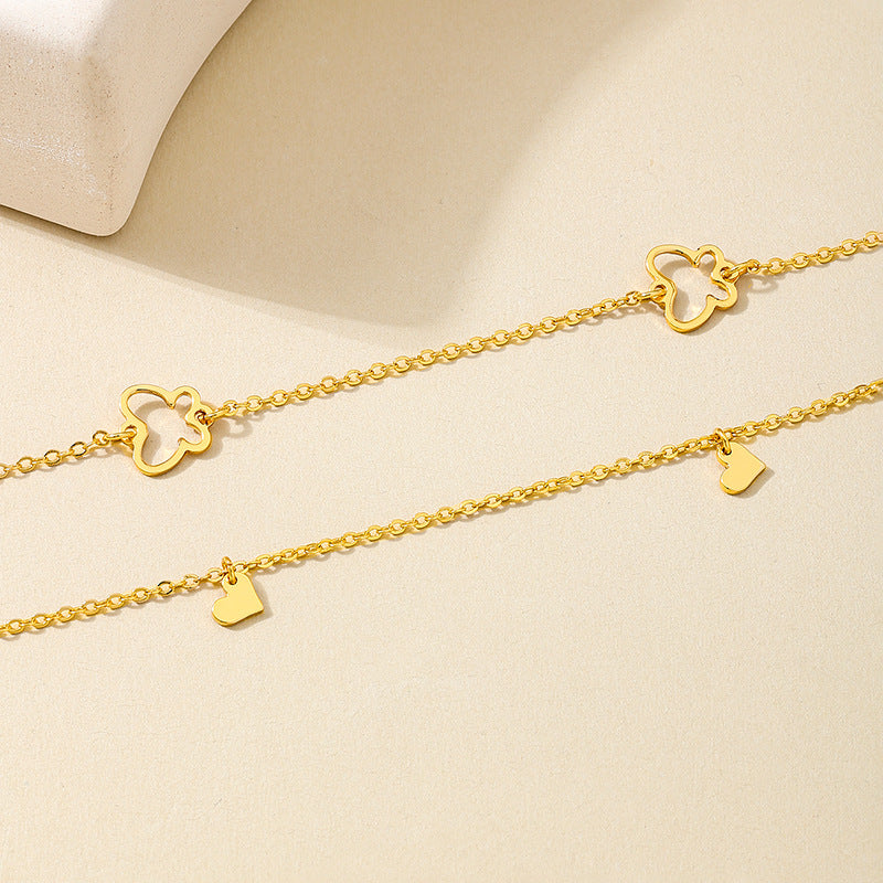 Planderful Vienna Verve Necklace – Fashionable Hollow Butterfly Design