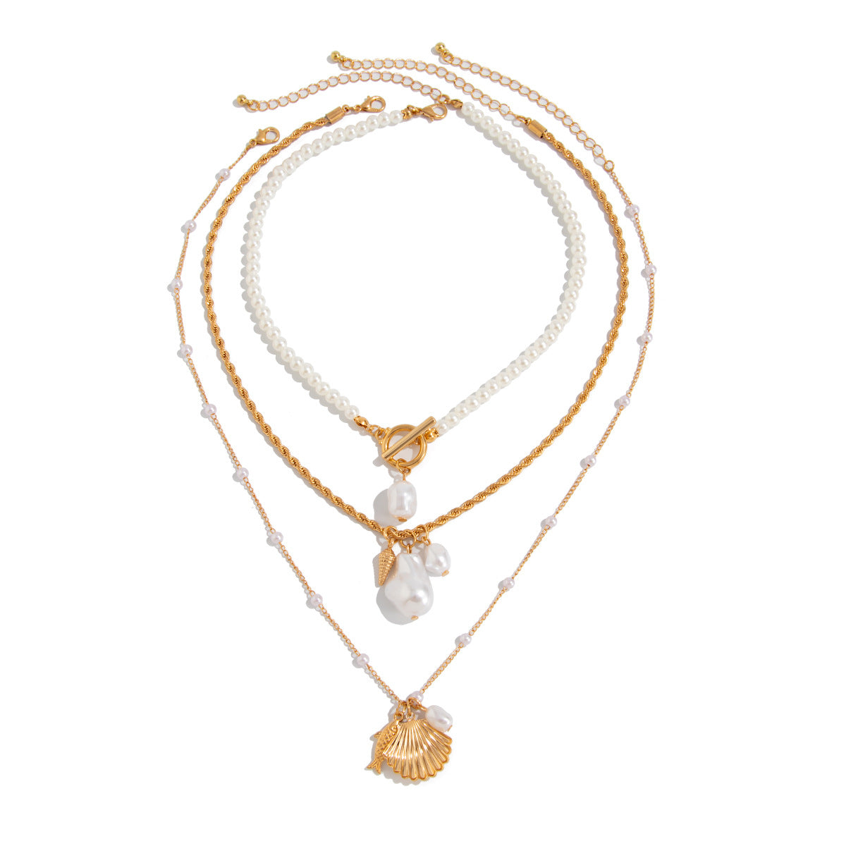Planderful Vienna Verve Necklace – Elegant Beach-Inspired Design
