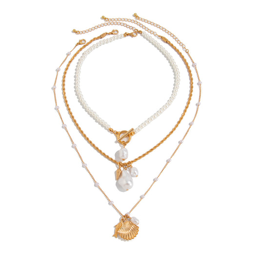 Planderful Vienna Verve Necklace – Elegant Beach-Inspired Design