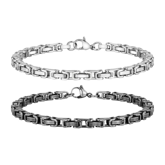Vintage Stainless Steel Bracelet