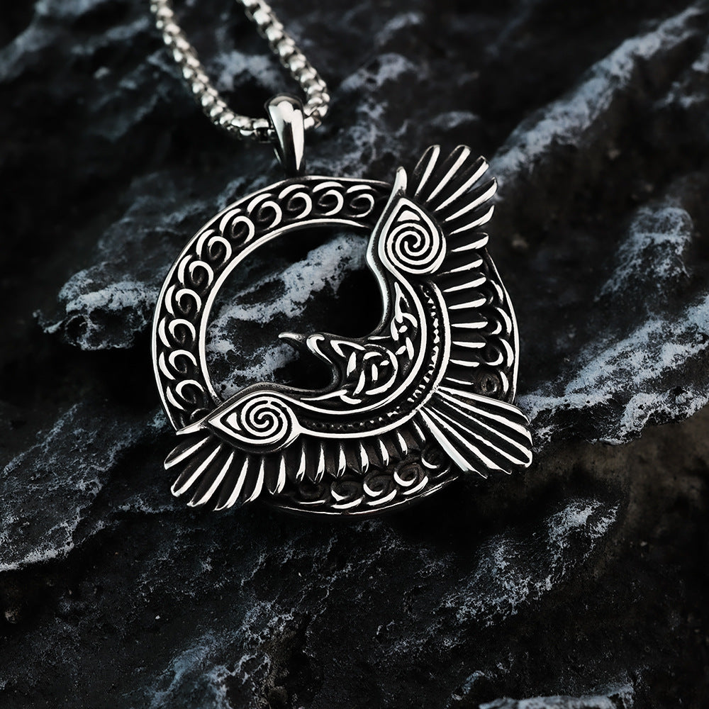 European and American Jewelry Wholesale Titanium Steel Pendant Necklace for Men