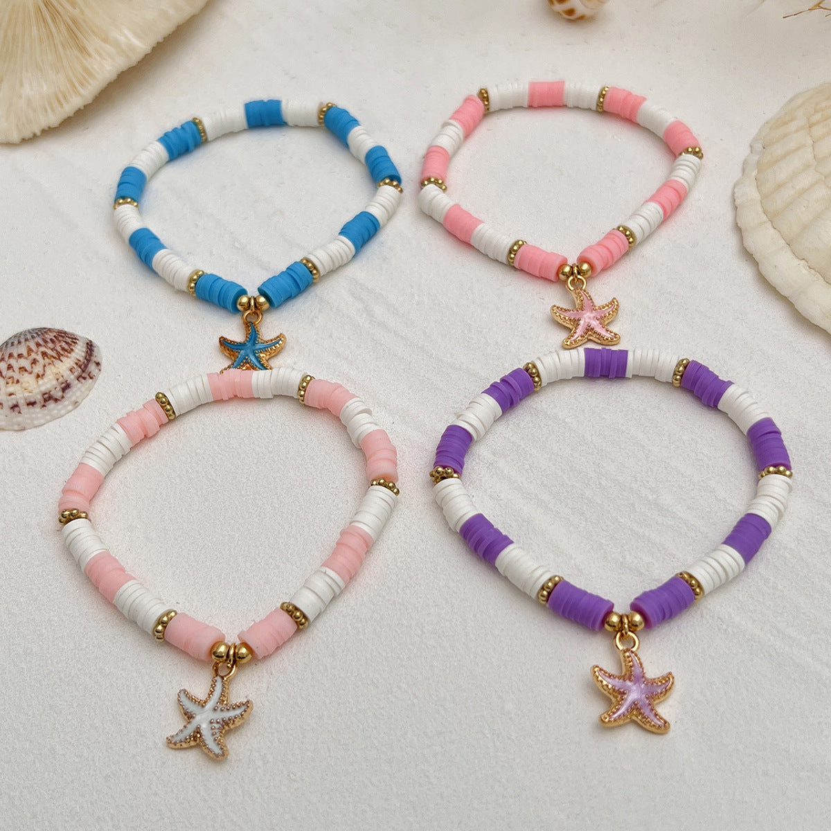 Planderful Vienna Verve Bracelet – Bohemian Starfish Design