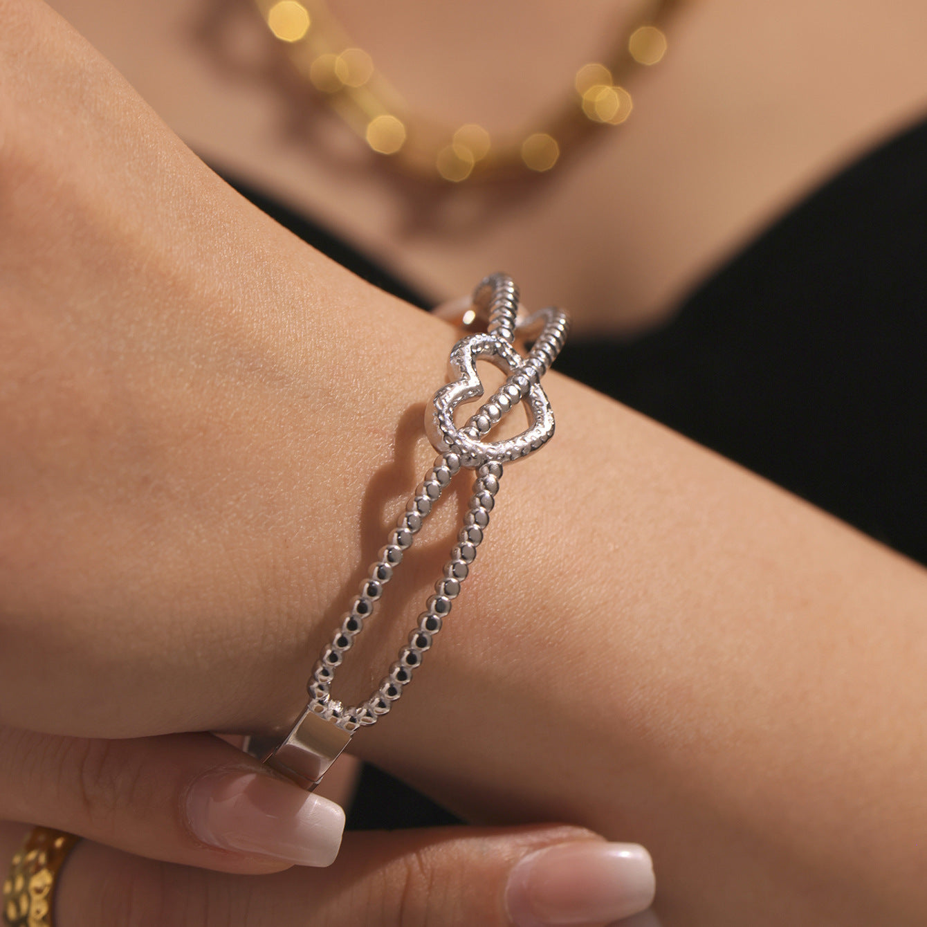 Planderful Stainless Steel Bracelet Unisex Versatile