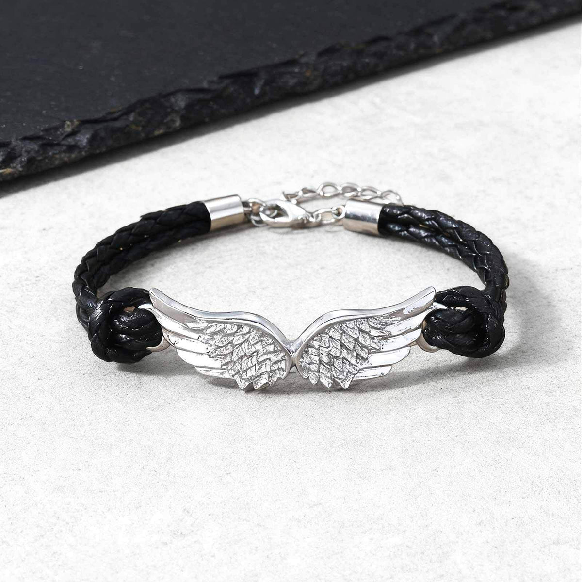 Black Stainless Steel Bracelet for Men