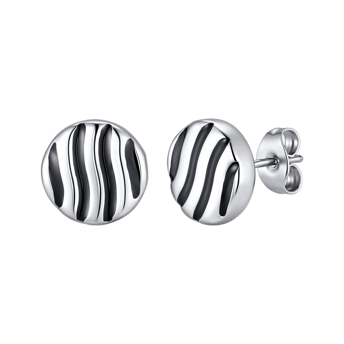 Stainless Steel Geometric Earrings