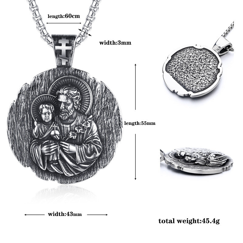 Steel Necklace – Vintage For Men Everyday Wear