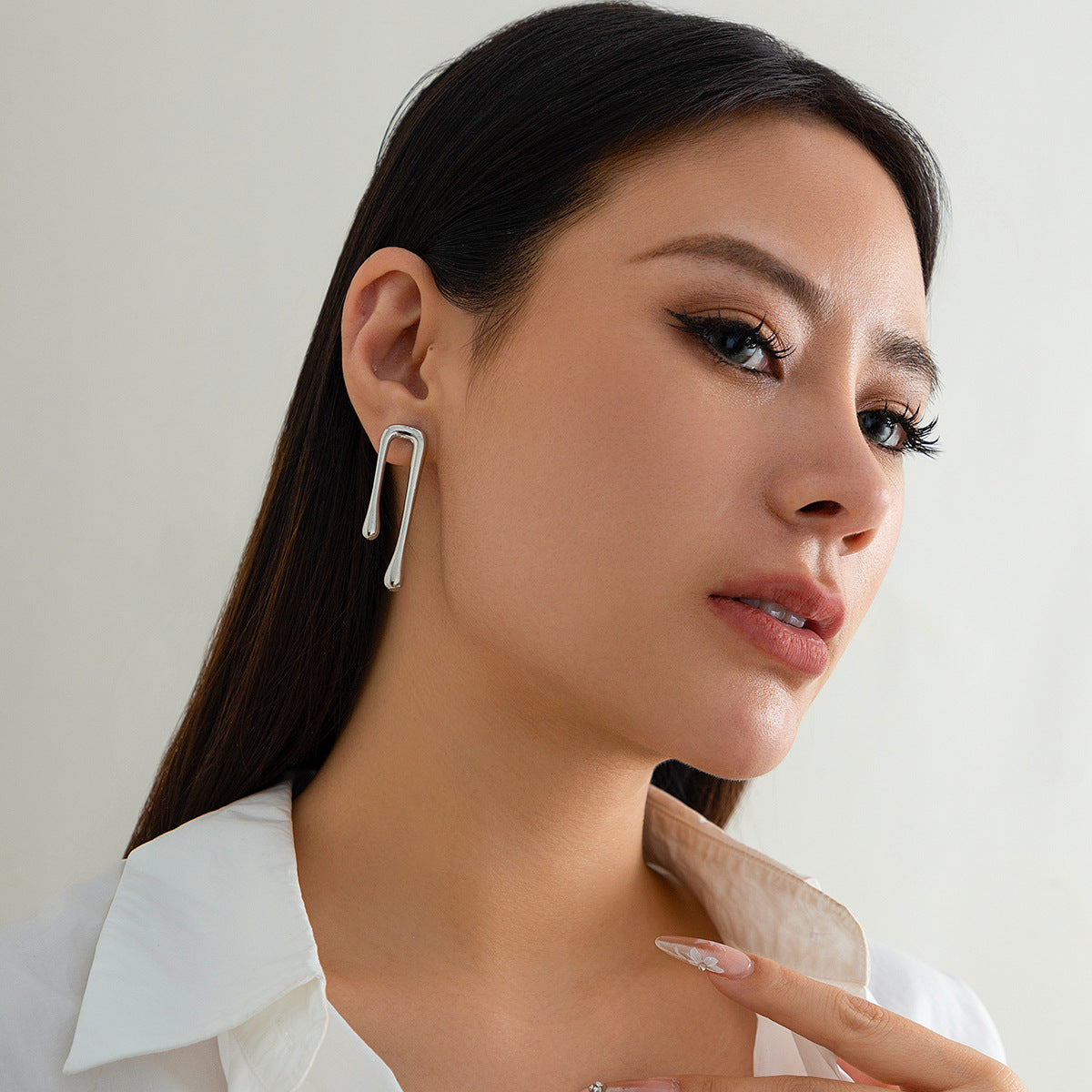 Geometric Earrings Lava Wind Irregular Drops Chic Statement Jewelry For Women Planderful