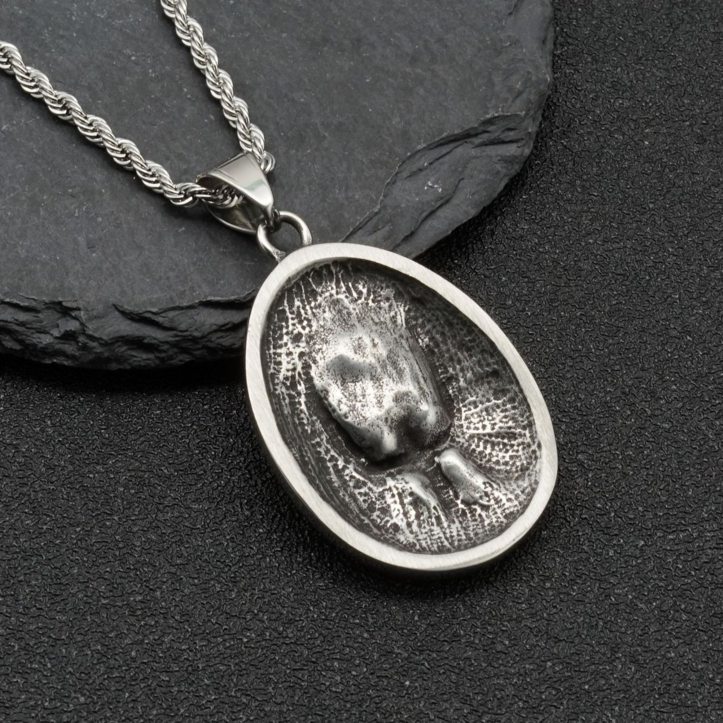 Steel Necklace – Vintage
