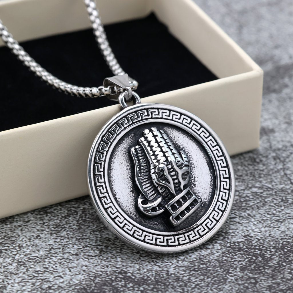 Punk Vintage Stainless Steel Men's Pendant Necklace