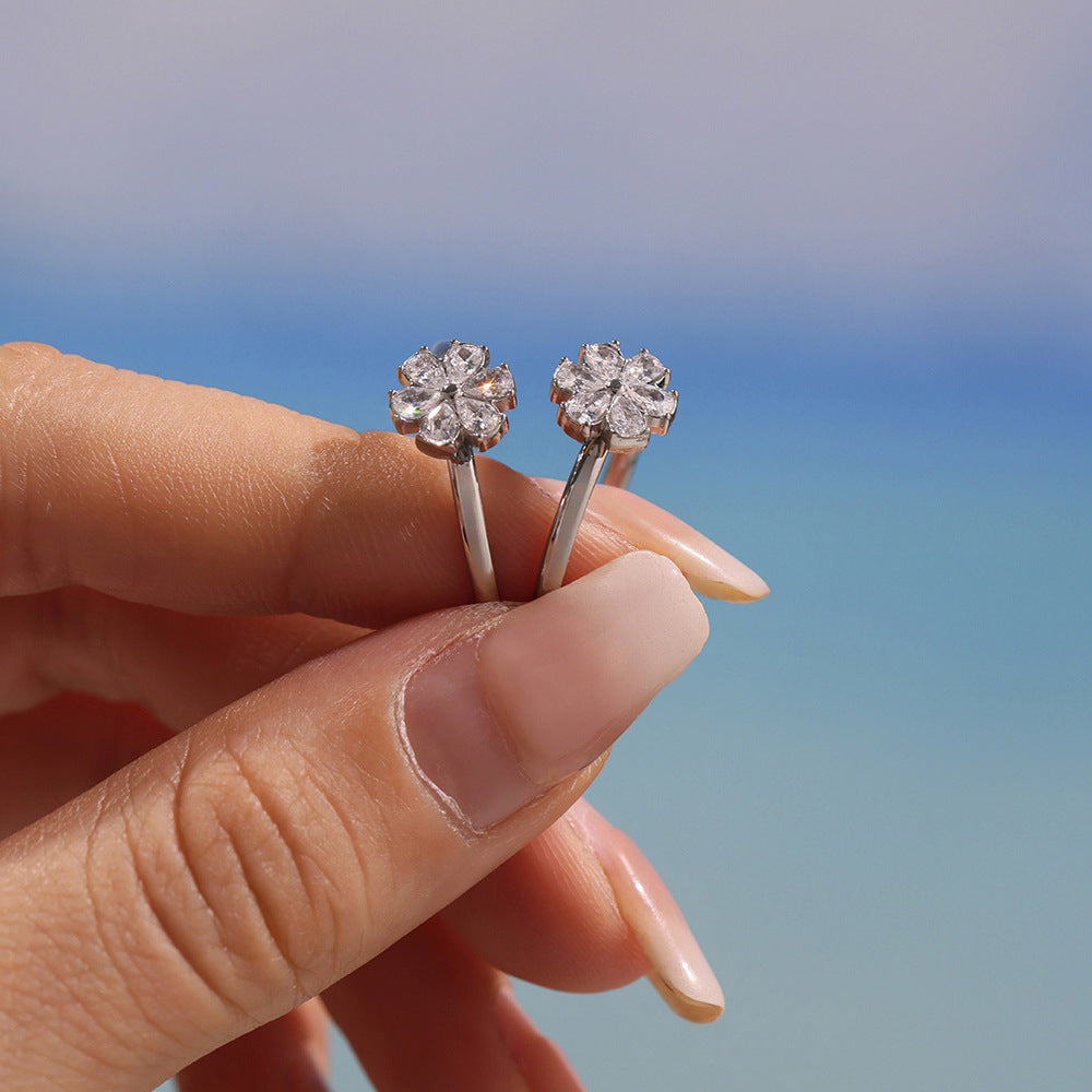 Planderful Zircon Ring Super Flash 5A For Trendsetters