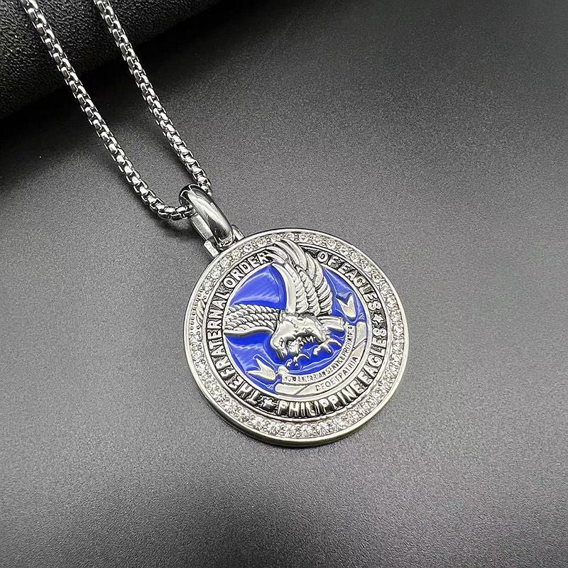 Stainless Steel Eagle Pendant Necklace Durable Everyday Genie By Planderful For Global Travelers