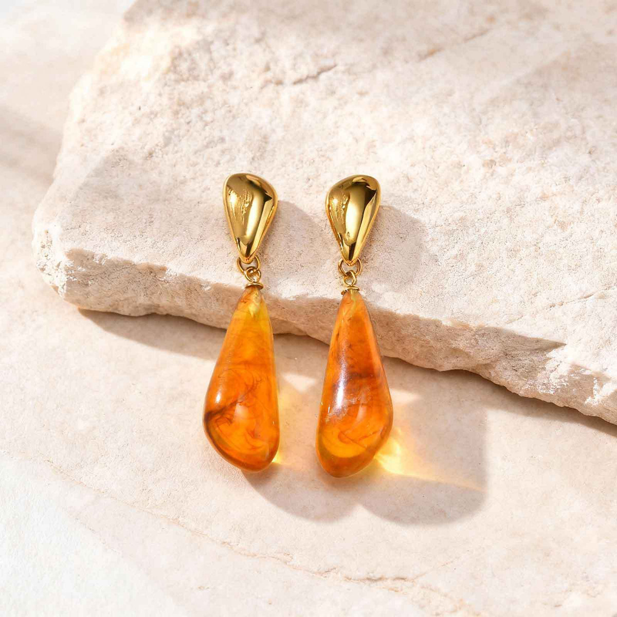 Vintage-Inspired Stainless Steel Jewelry — Necklace or Earrings