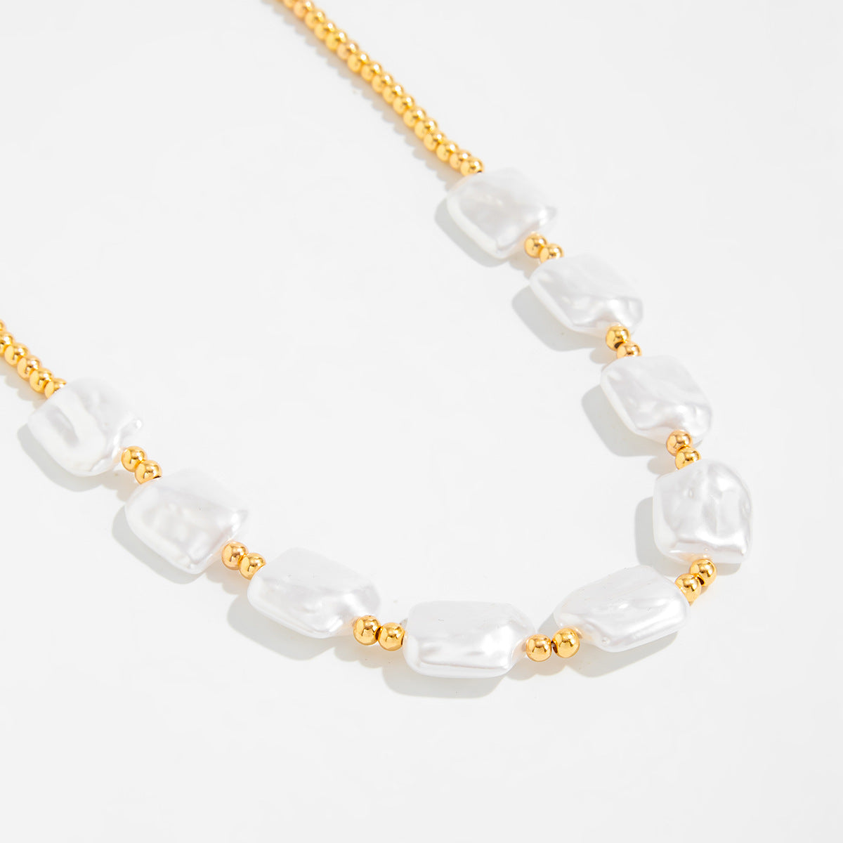 Punk Cross Pearl O-Link Necklace Collection