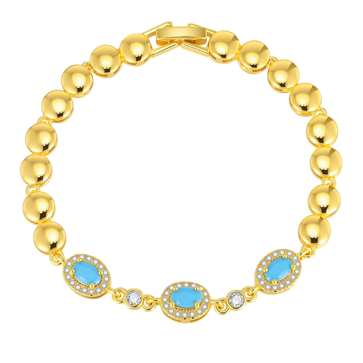 Zircon Copper Bracelet