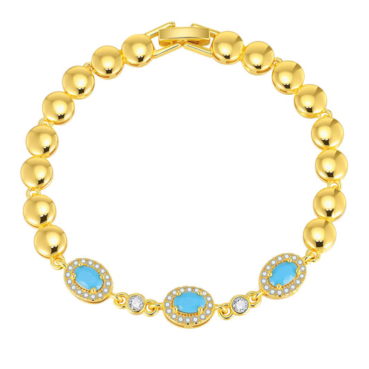 Zircon Copper Bracelet