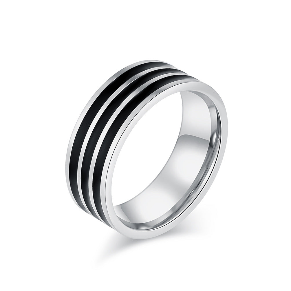 Steel Ring Elegant Unisex Everyday Genie Inspired Jewelry For Men And Women Planderful