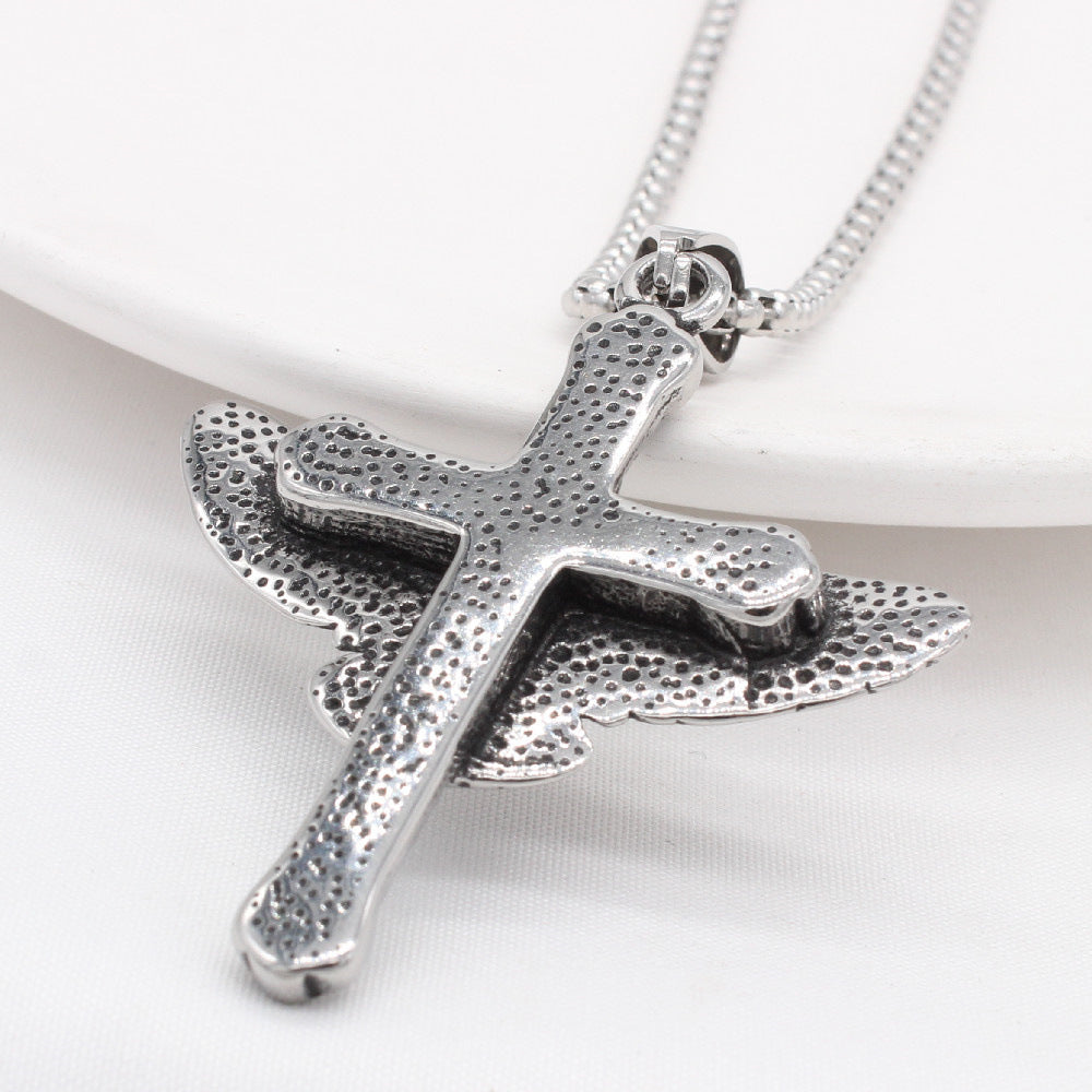 Goro Takahashi Eagle Pendant Necklace Titanium Steel Unisex Protection Statement Planderful Everyday Genie