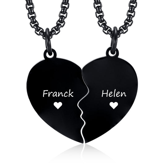 Heart Stainless Steel Necklace Unisex