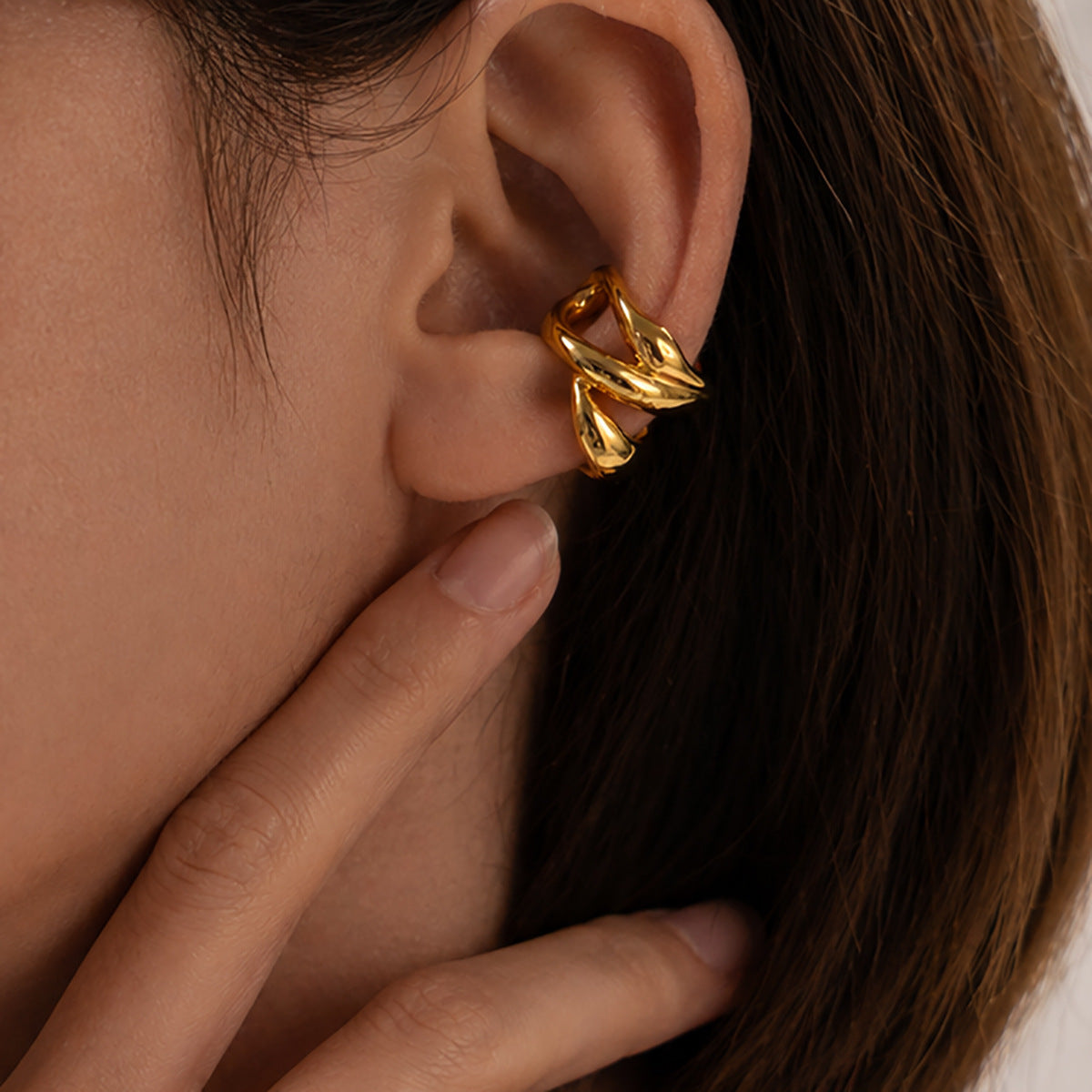 Planderful Clip On Earrings Stainless Steel Ear Clips For Non Pierced Ears Vienna Verve Statement Jewelry