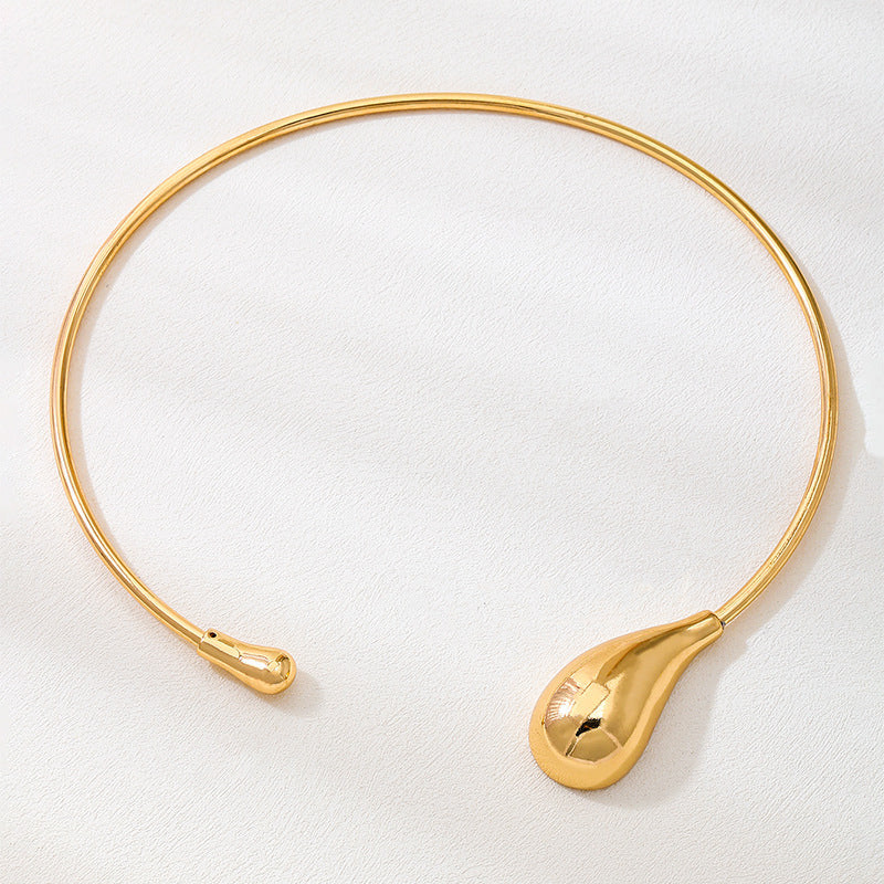 Planderful Vienna Verve Women's Gold Water Drop Jewelry Set