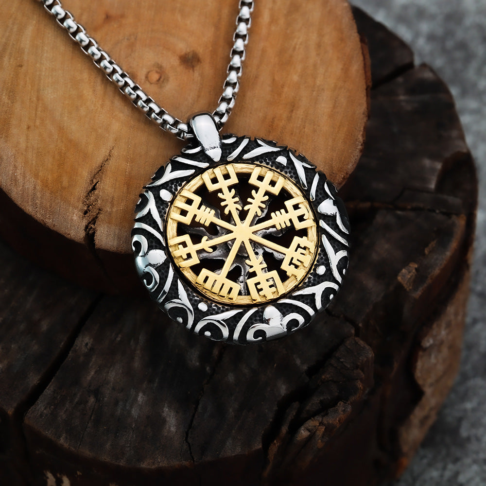 Foreign Trade New Jewelry Wholesale Viking Necklace for Men