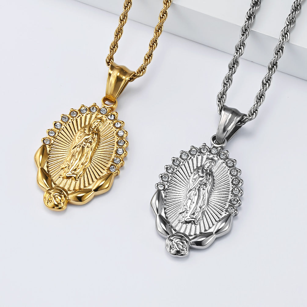 Modern Stainless Steel Necklace — Gold / Silver