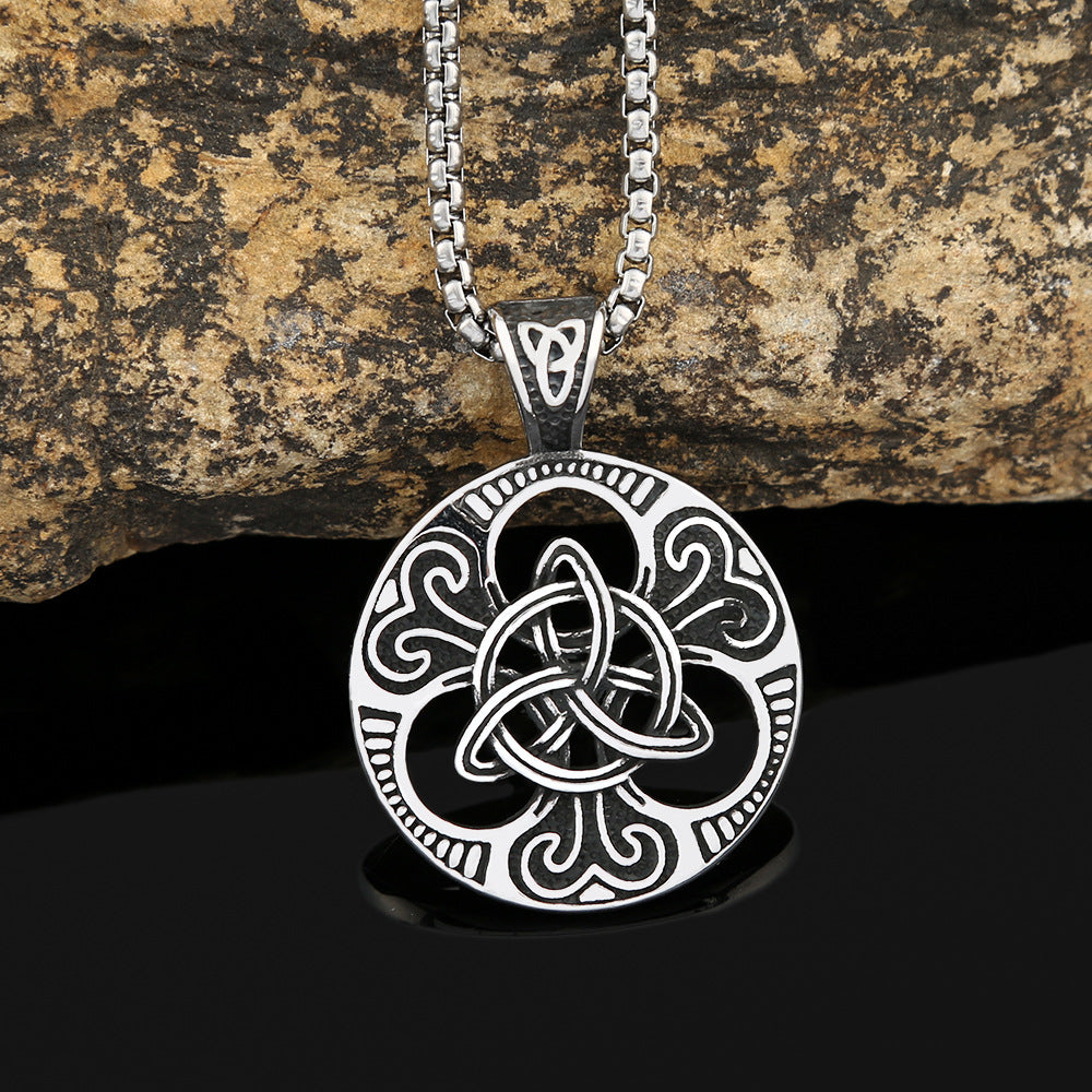 European and American Jewelry Wholesale Viking Pendant Necklace