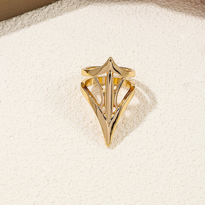 Royal Majesty Metal Finger Buckle Ring - Elegant Vienna Verve Collection