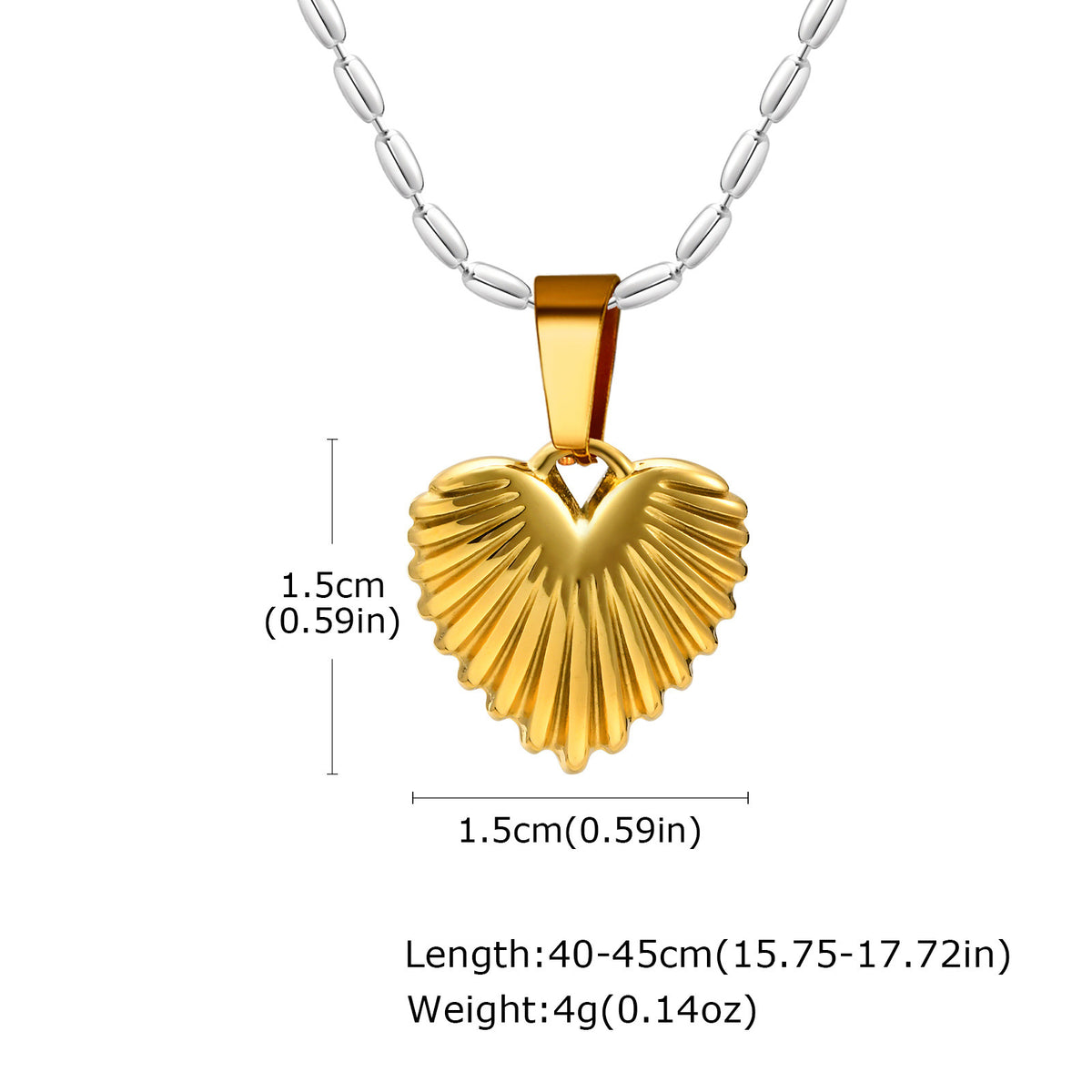 Stainless Steel Geometric Flower Imitation Pearl Irregular Flower Pendant Gold Necklace